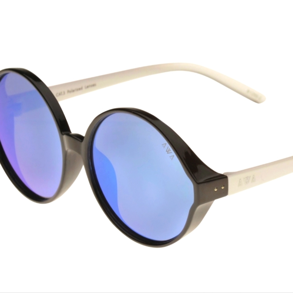 Loira Black and White AWA Sunglasses
